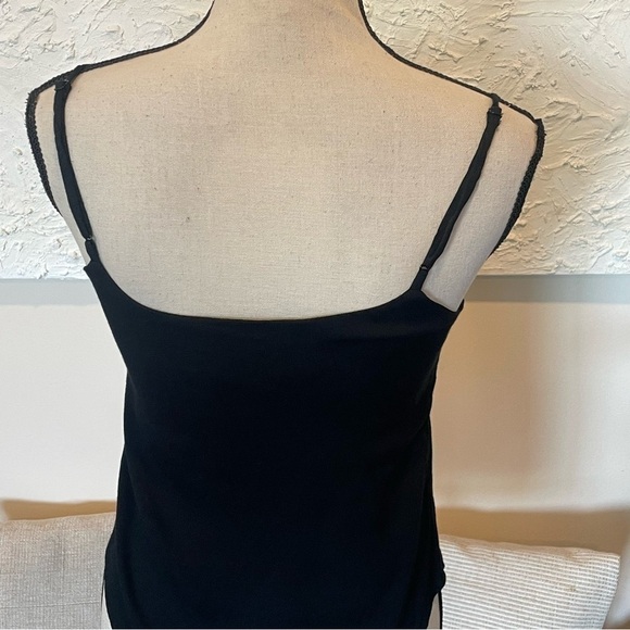 Reformation Womens Spaghetti Strap Tank Top Black Size S - Picture 6 of 6
